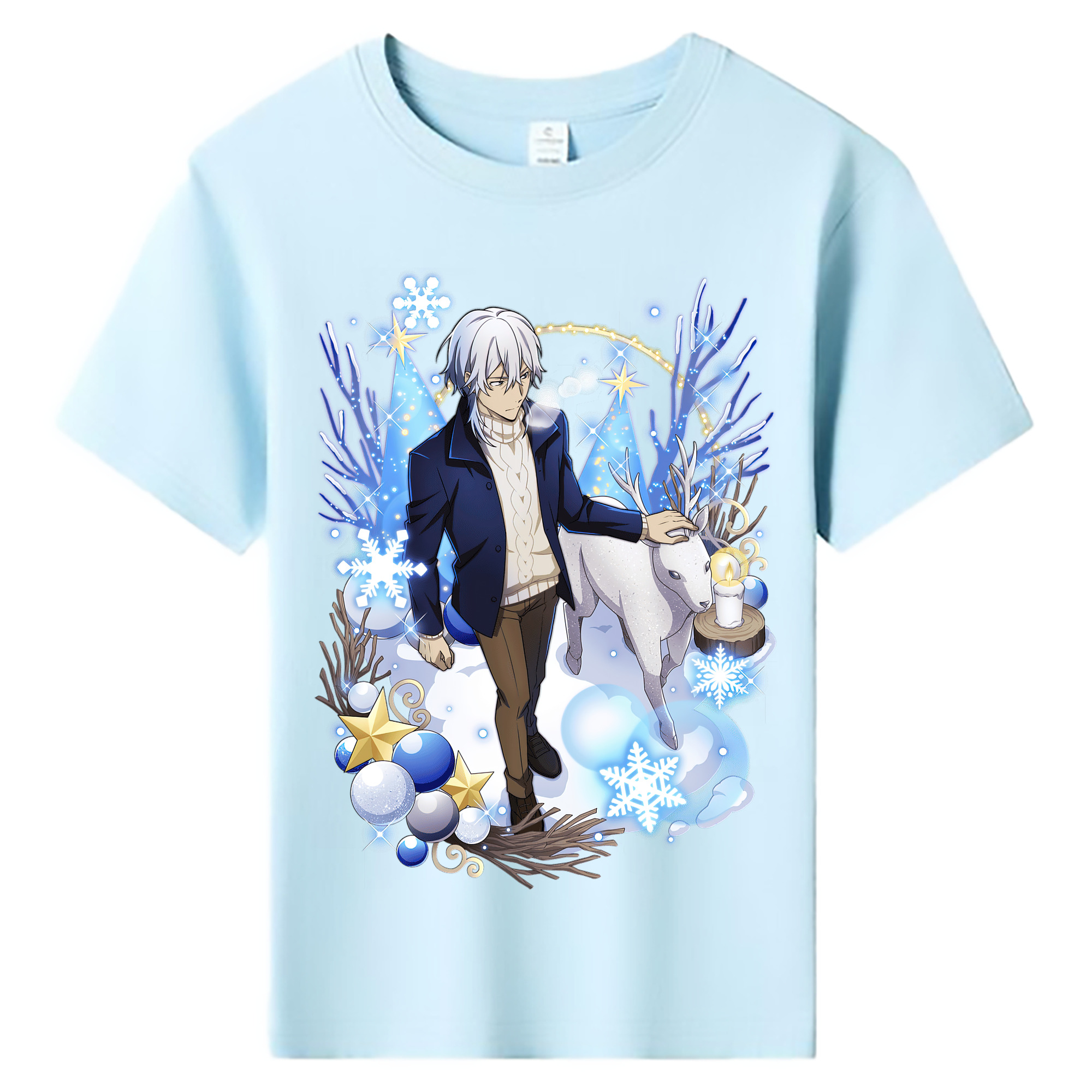 （画像用） 文豪ストレイドッグス Bungo Stray Dogs 綿100％キッズTシャツ（フロントプリント）